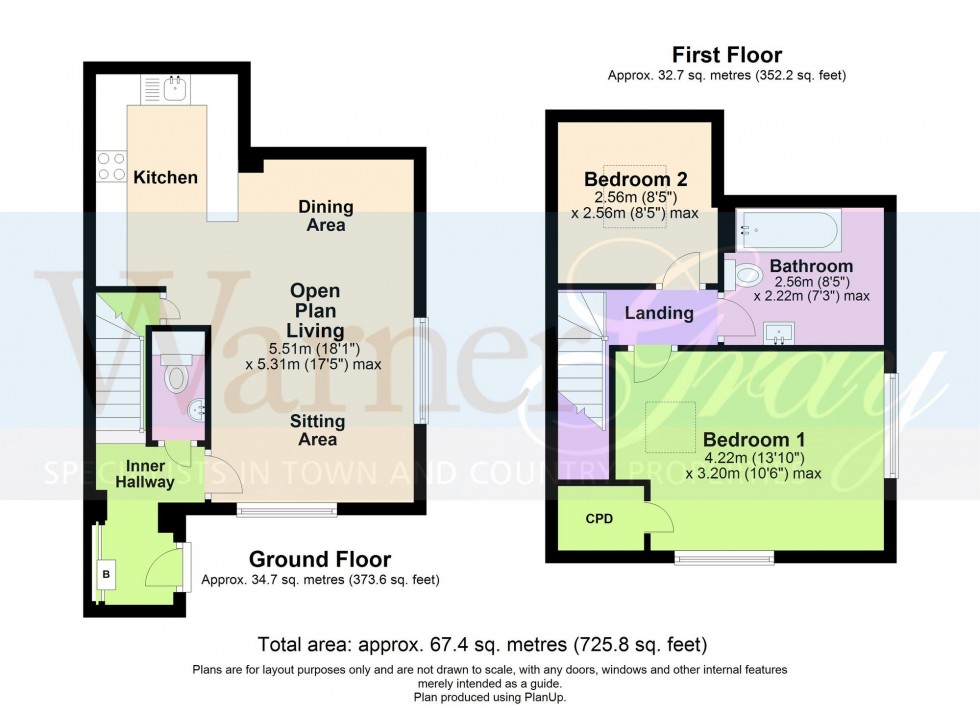 Floorplan for Ashford Road, Tenterden, TN30