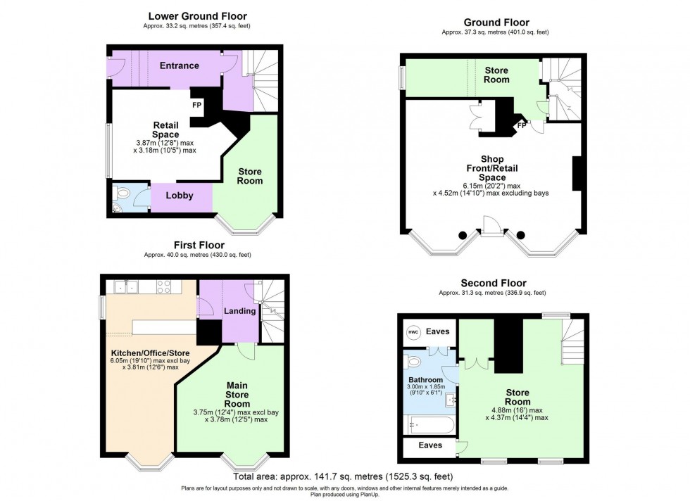 Floorplan for High Street, Rye, TN31