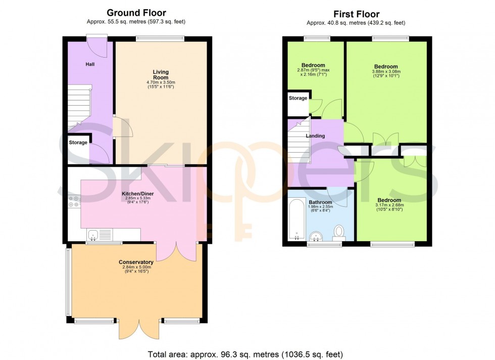 Floorplan for Victoria Road West, Littlestone, TN28