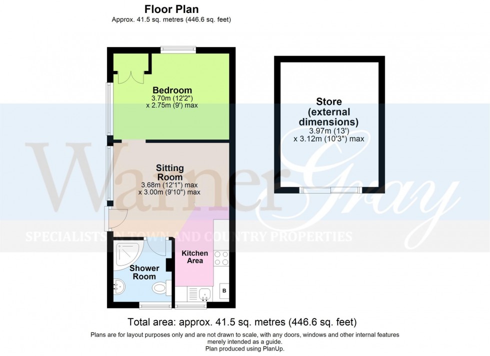 Floorplan for The Street, Appledore, TN26
