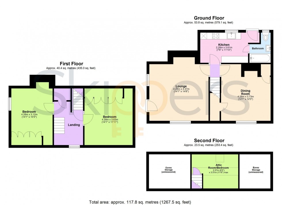 Floorplan for Bilsington, Ashford, TN25