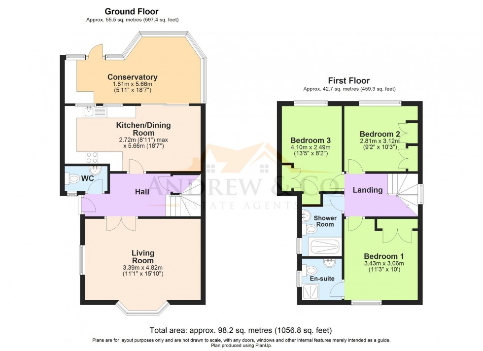 Floorplan for Shipley Mill Close, Kingsnorth, TN23