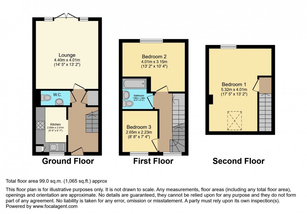 Floorplan for Bleak Road, Lydd, TN29