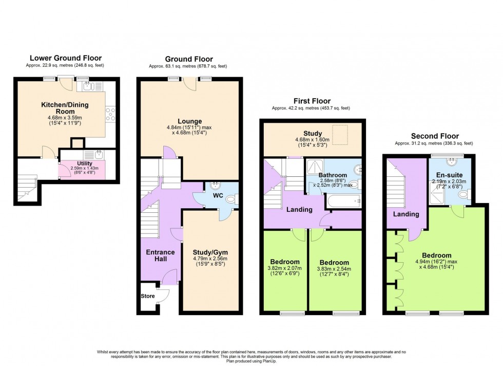 Floorplan for The Cedars, Sellindge, TN25