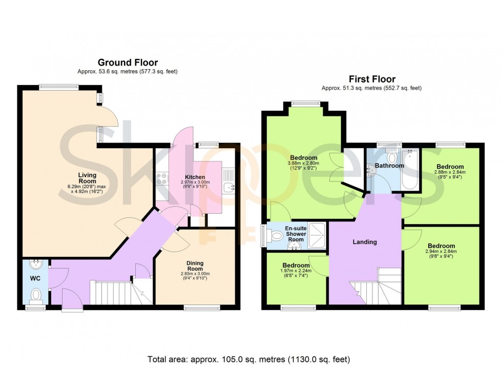 Floorplan for Rutledge Avenue, Kingsnorth, TN25