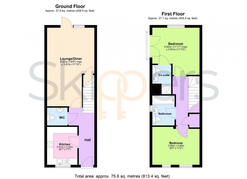 Floorplan for Adams Drive, Willesborough, TN24