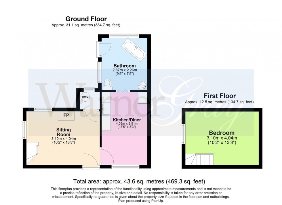 Floorplan for High Street, Biddenden, TN27