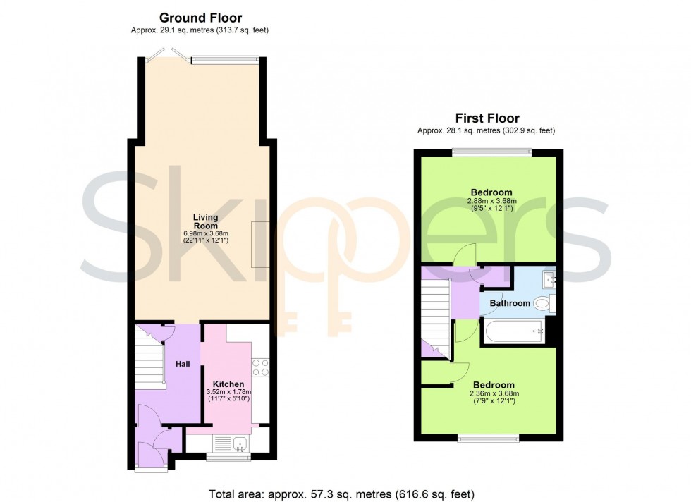 Floorplan for Foxglove Green, Willesborough, TN24