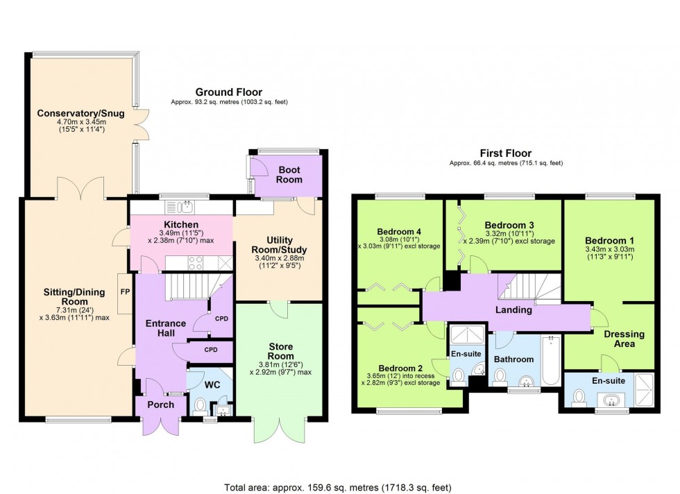 Floorplan for Hornash Lane, Shadoxhurst, TN26