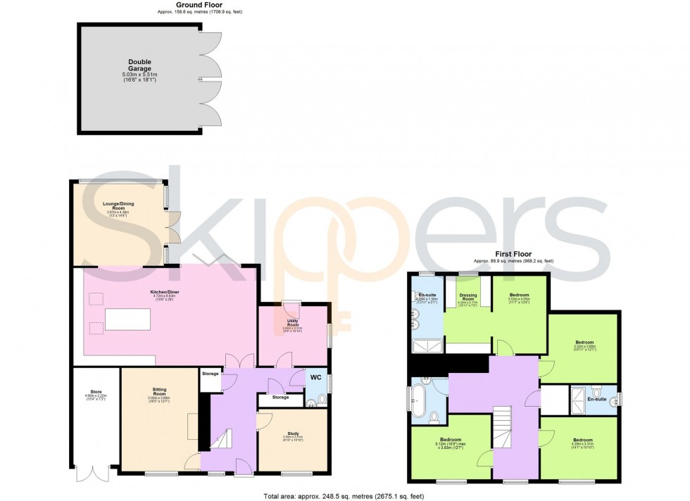 Floorplan for Canterbury Road, Kennington, TN25