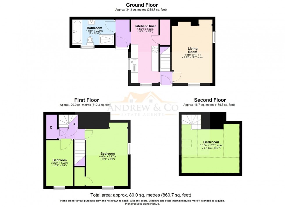 Floorplan for Silver Hill Road, Willesborough, TN24