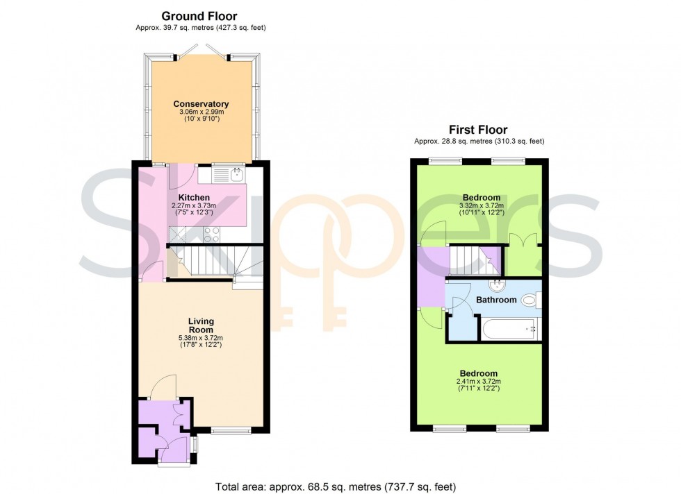 Floorplan for East Lodge Road, Ashford, TN23