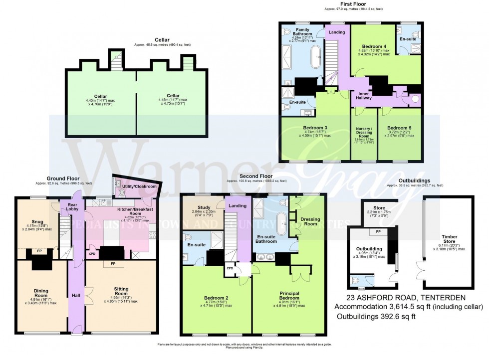 Floorplan for Ashford Road, Tenterden, TN30