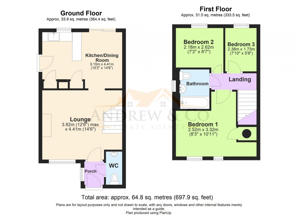 Floorplan for Meadow Grove, Sellindge, TN25