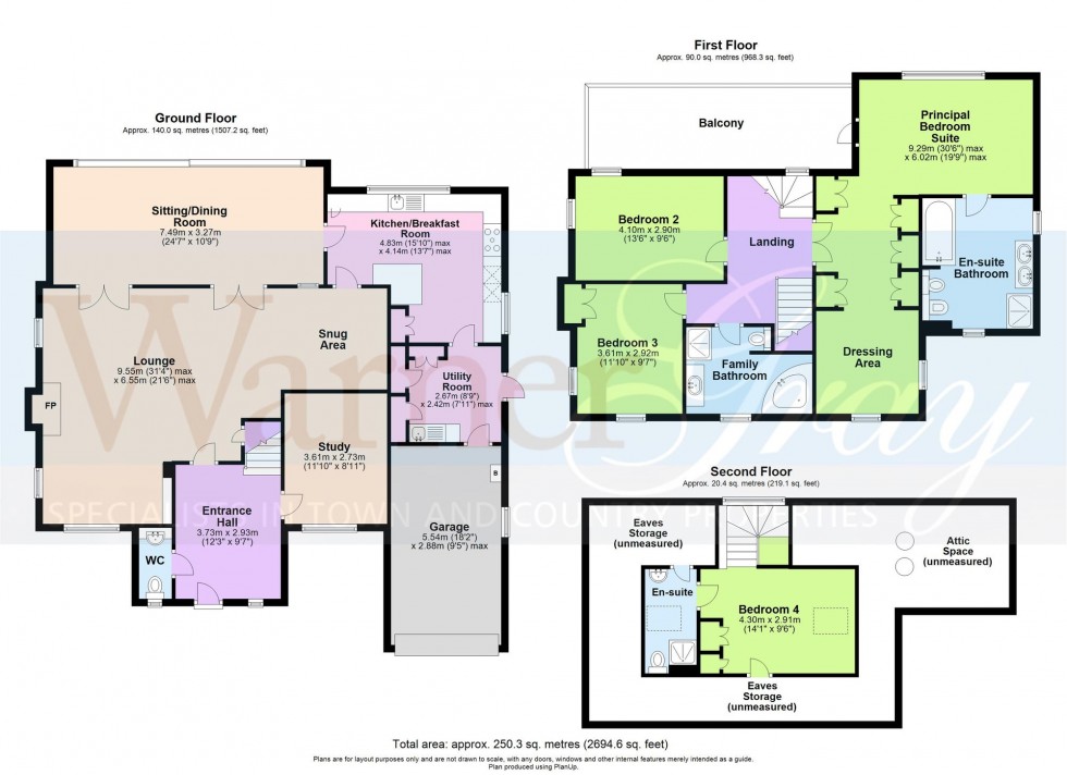 Floorplan for Westwell Court, Tenterden, TN30
