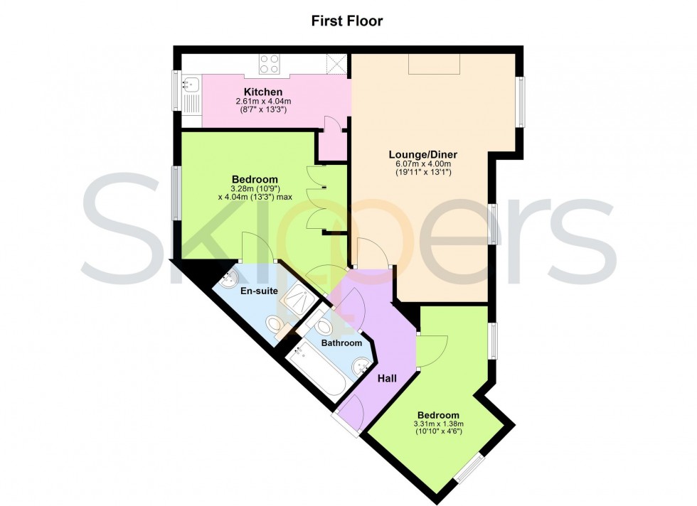 Floorplan for Kirk View, Ashford, TN23