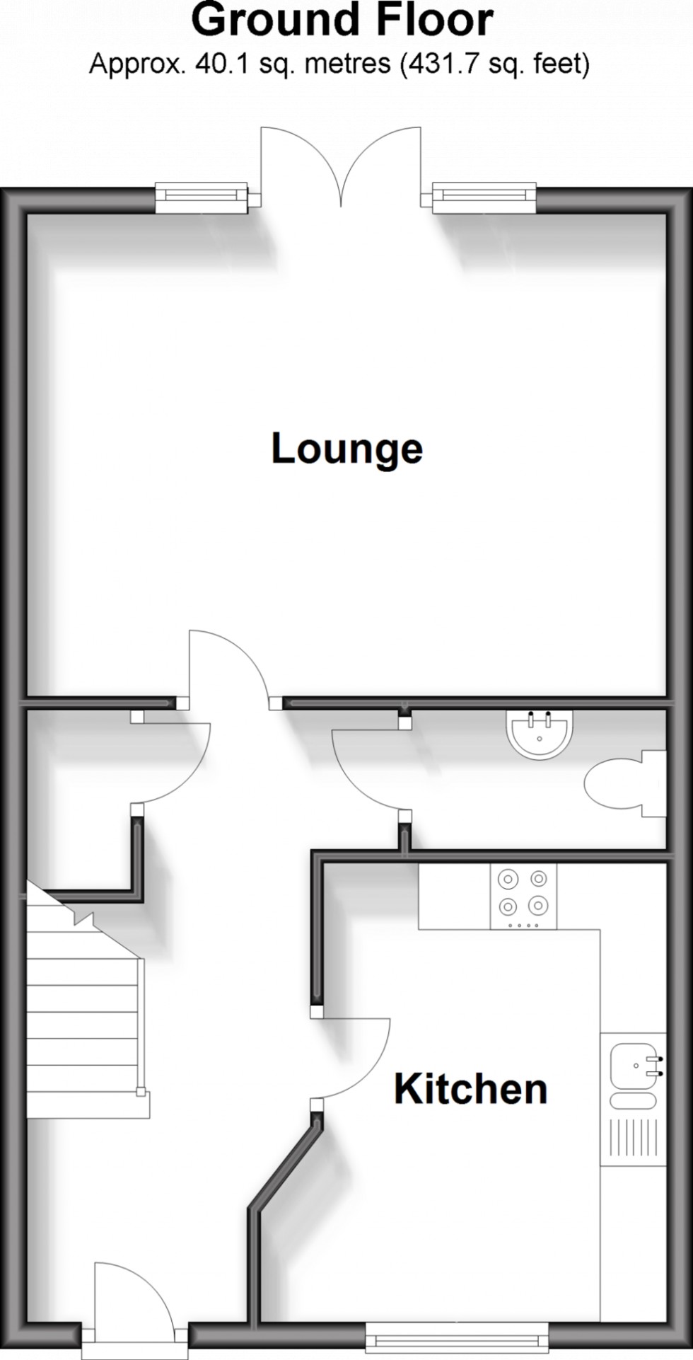 Floorplan for The Rangers, Folkestone, CT20