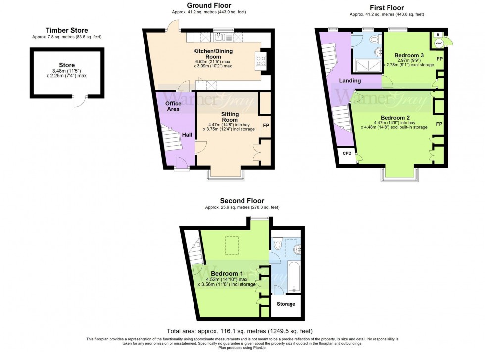 Floorplan for Station Road, Tenterden, TN30