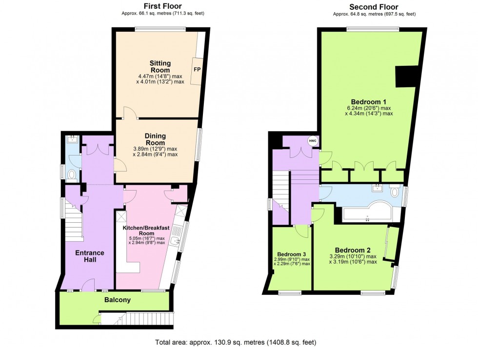 Floorplan for East Cross, Tenterden, TN30