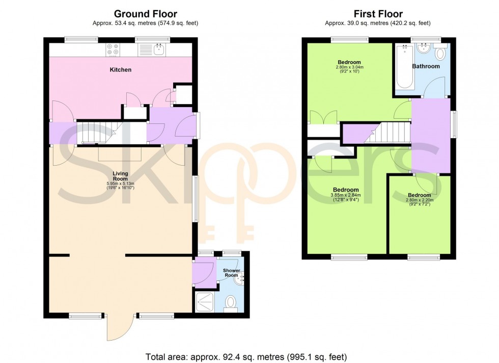 Floorplan for Station Road, Lydd, TN29