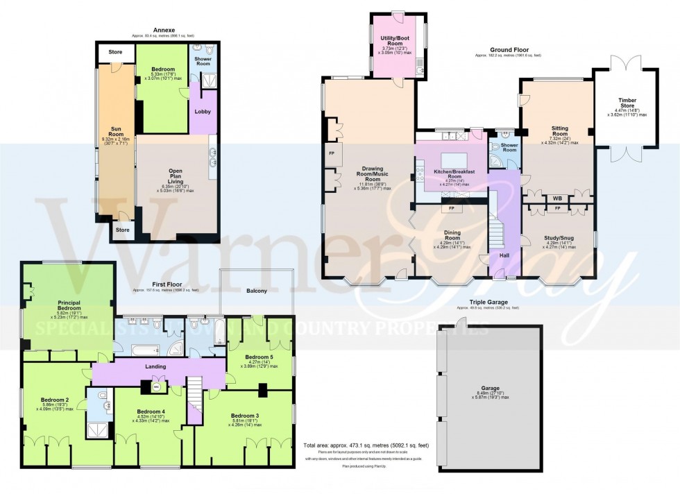 Floorplan for Tenterden Road, Biddenden, TN27