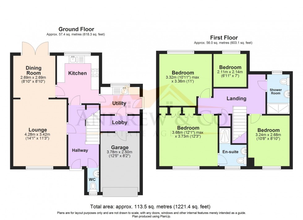 Floorplan for Warren View, Ashford, TN25