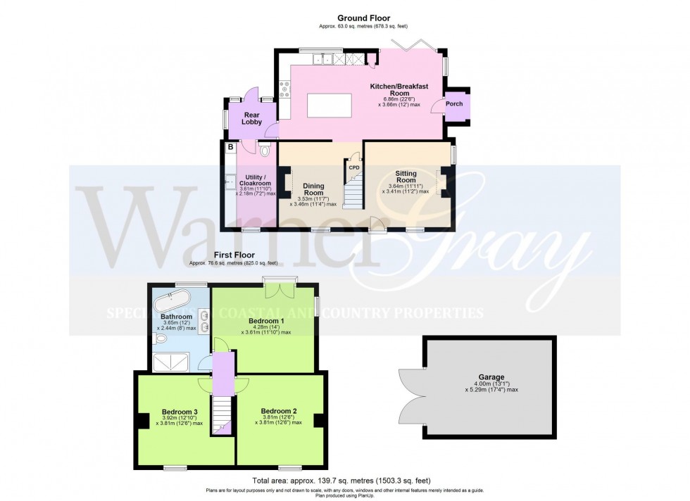 Floorplan for Station Road, Appledore, TN26