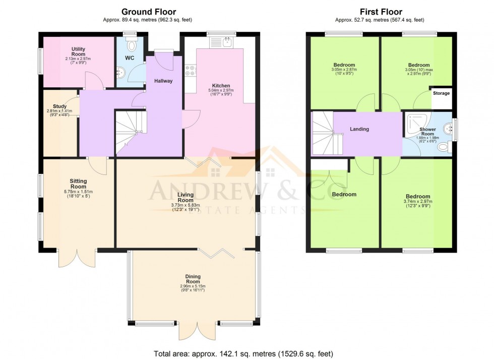 Floorplan for Littlestone Road, Littlestone, TN28