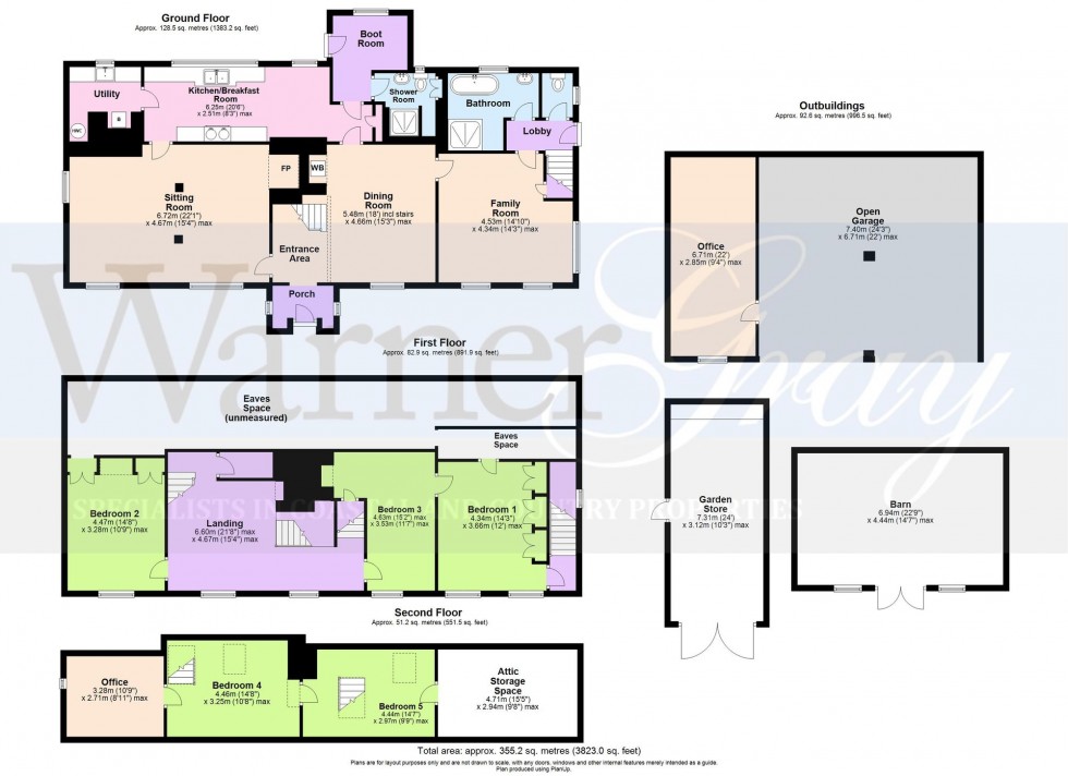 Floorplan for Tenterden Road, Golford, TN17