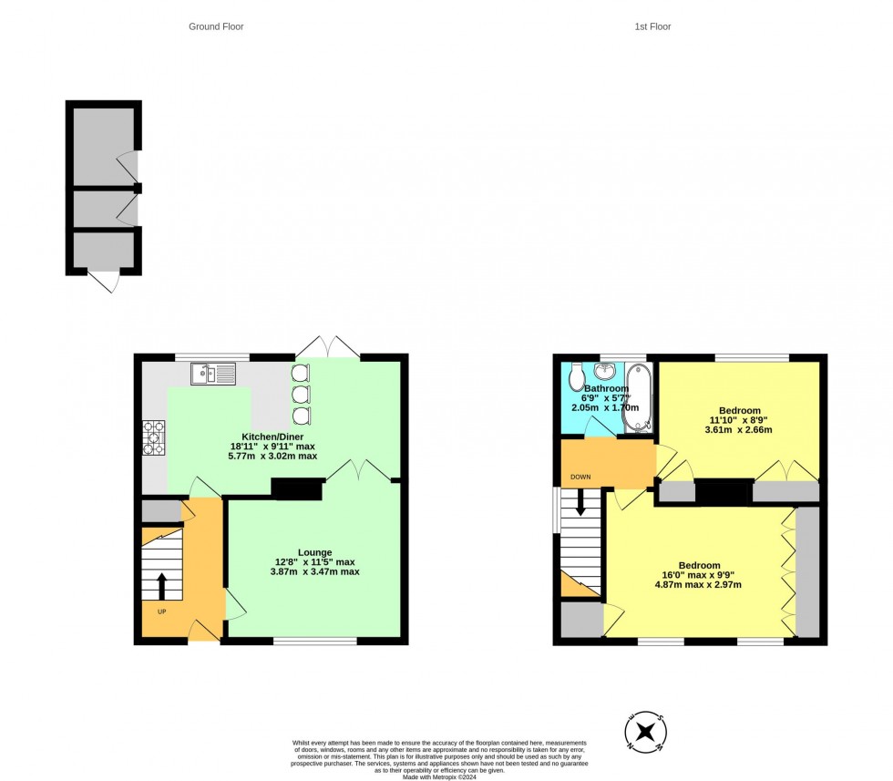 Floorplan for Jemmett Road, Ashford, TN23