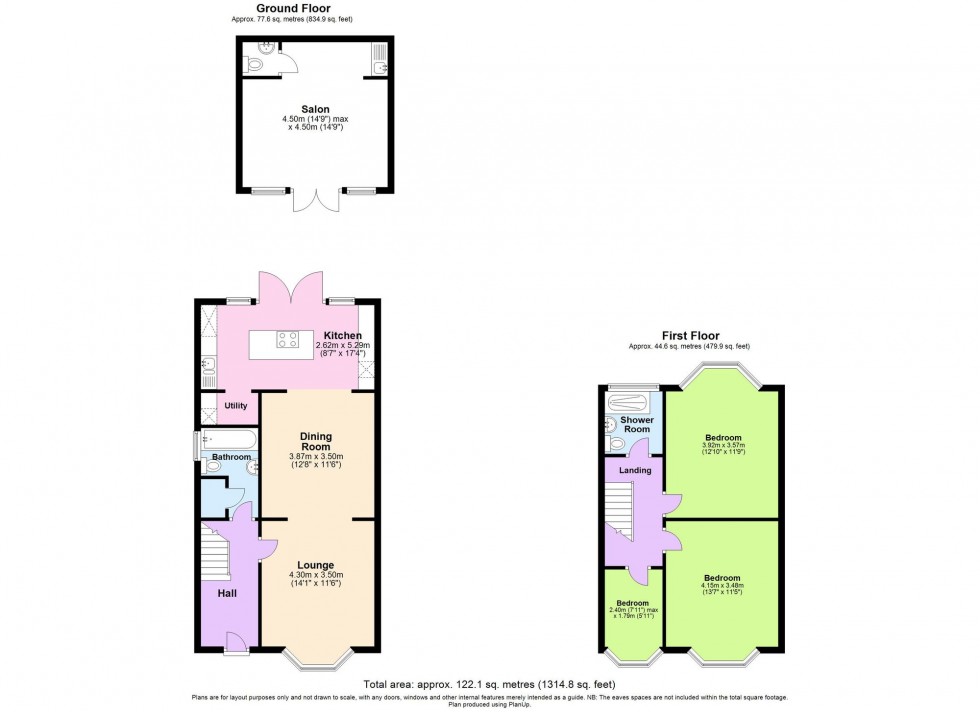 Floorplan for Hythe Road, Ashford, TN24