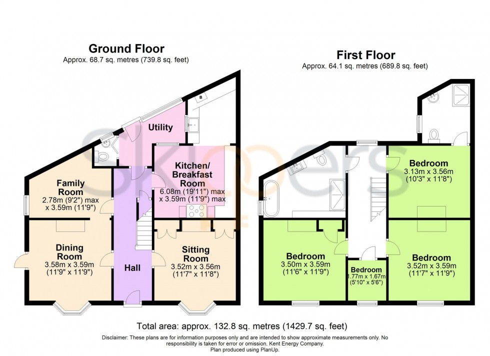 Floorplan for Sandgate Hill, Sandgate, CT20