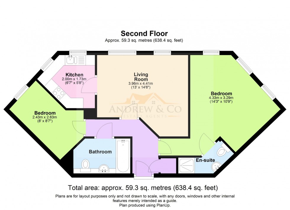 Floorplan for East Stour Way, Ashford, TN24