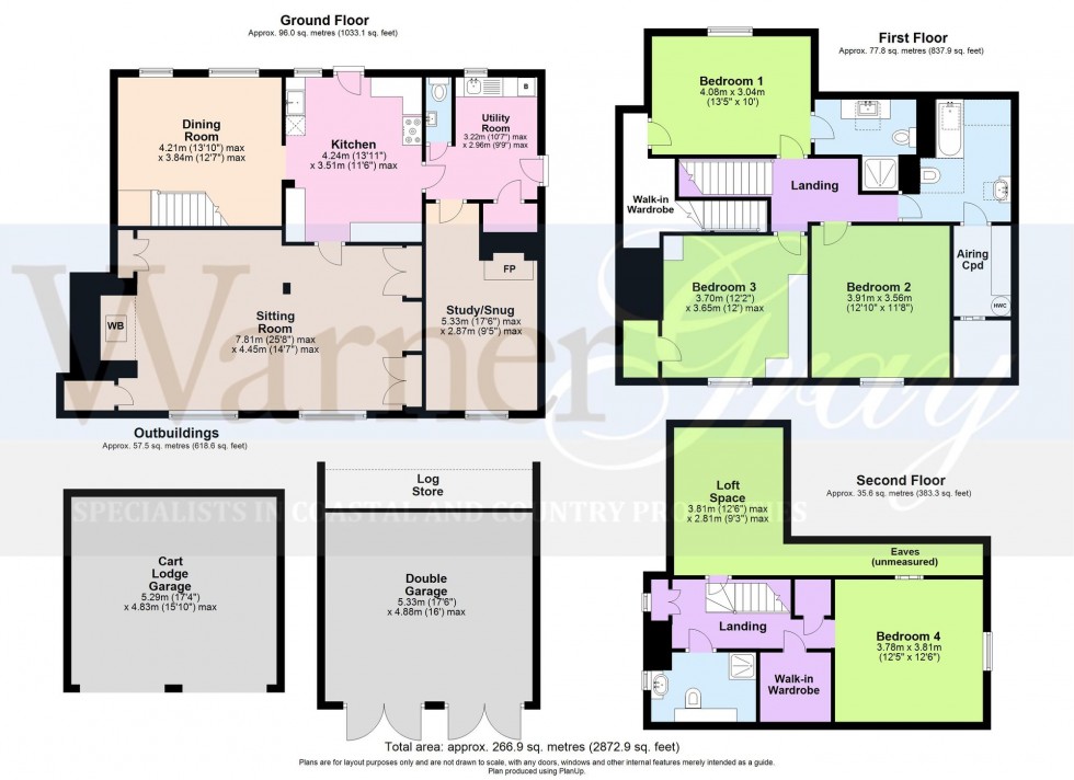 Floorplan for Redbrook Street, Woodchurch, TN26