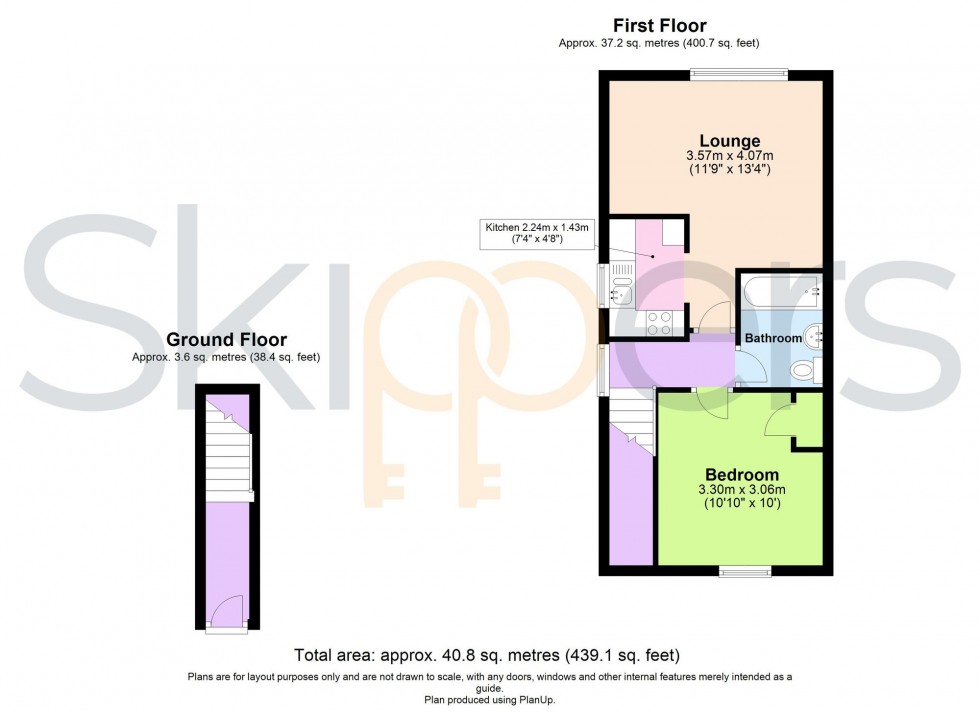 Floorplan for Bath Road, Willesborough, TN24