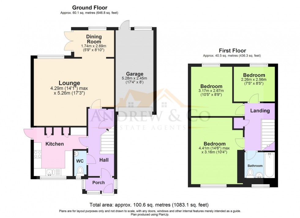 Floorplan for Broadhurst Drive, Kennington, TN24
