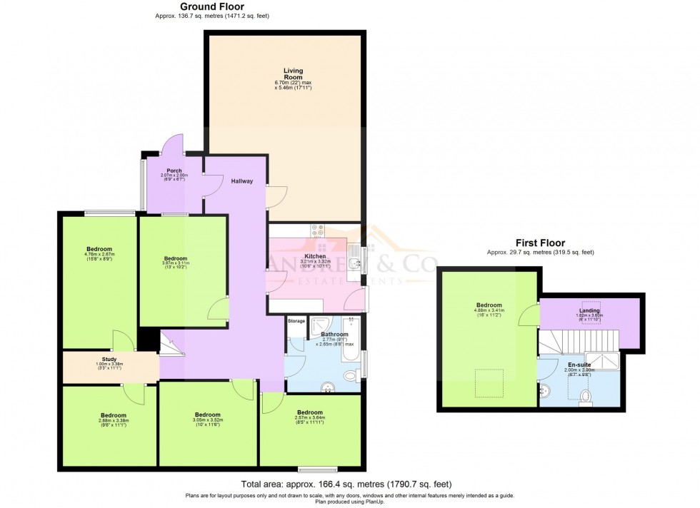 Floorplan for Leonard Road, Greatstone, TN28