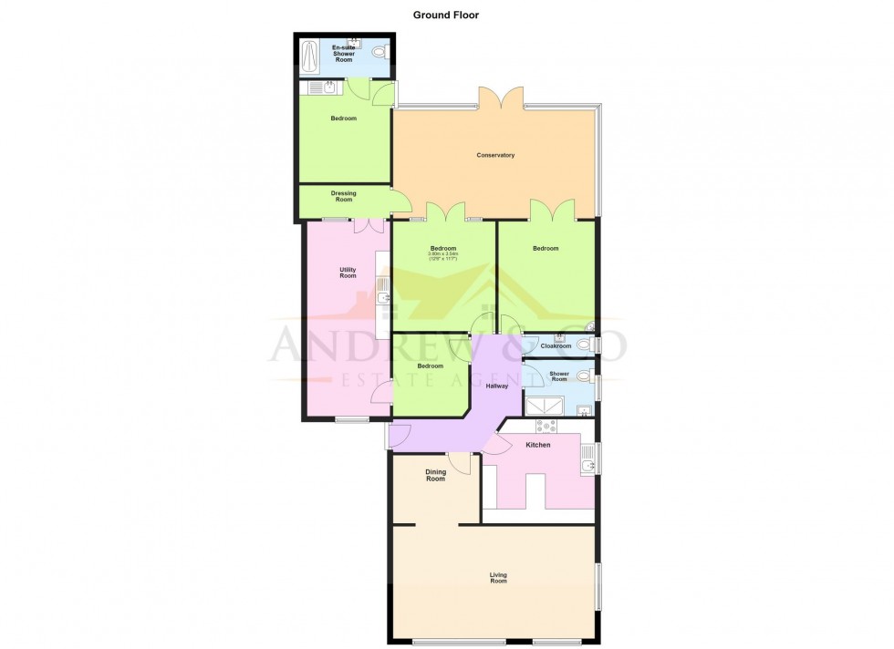 Floorplan for Williamson Road, Lydd On Sea, TN29