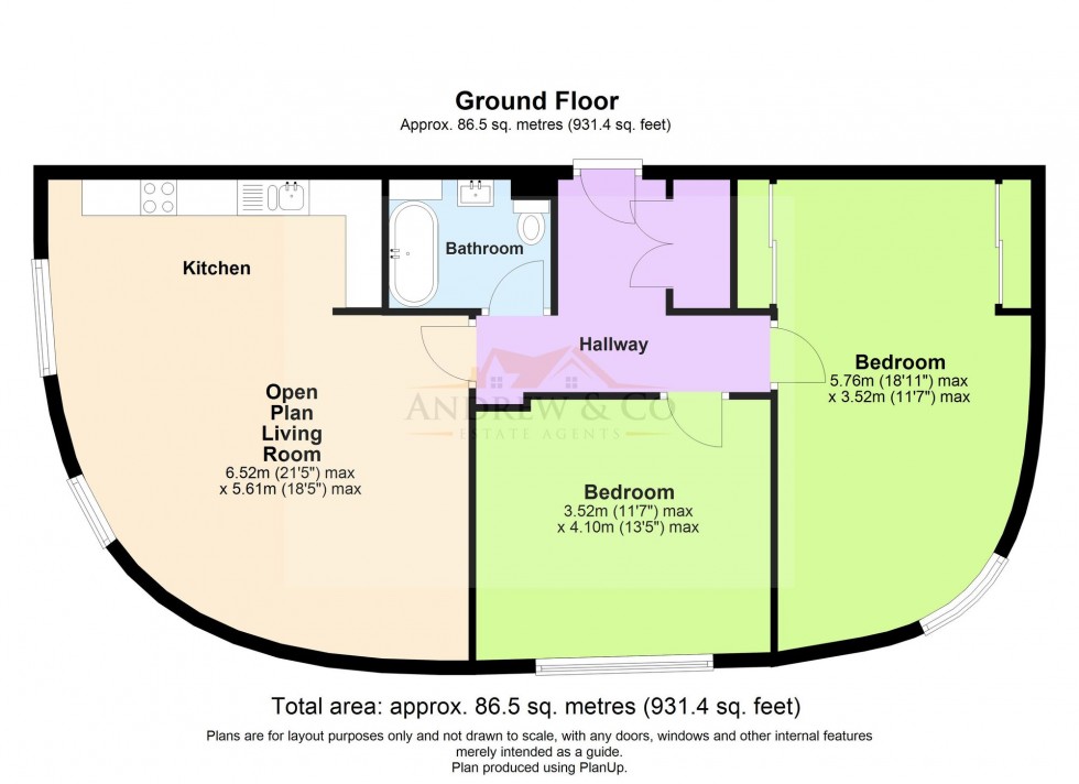 Floorplan for Godinton Road, Ashford, TN23