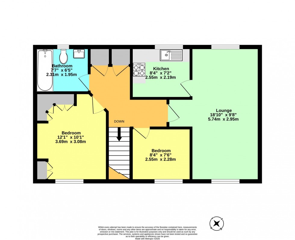 Floorplan for Sir Henry Brackenbury Road, Ashford, TN23