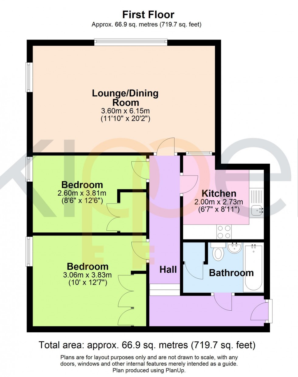 Floorplan for Tufton Street, Ashford, TN23