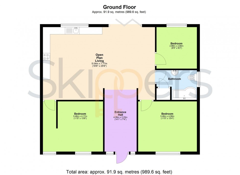 Floorplan for Dungeness Road, Dungeness, TN29