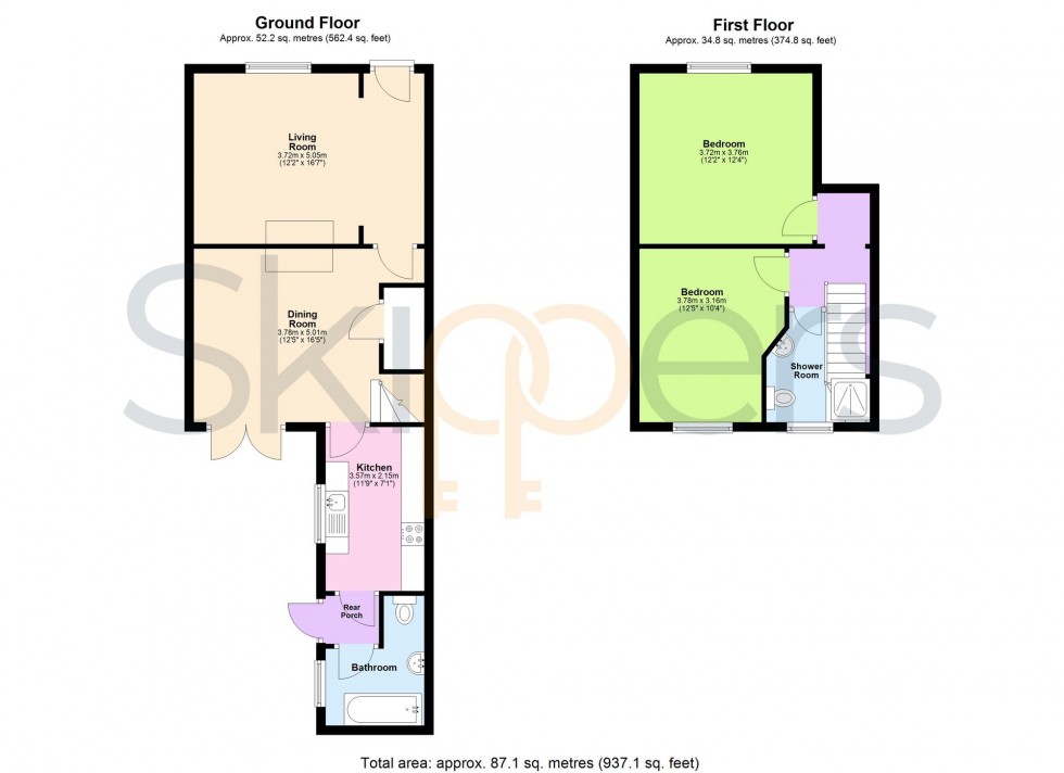 Floorplan for Church Road, New Romney, TN28