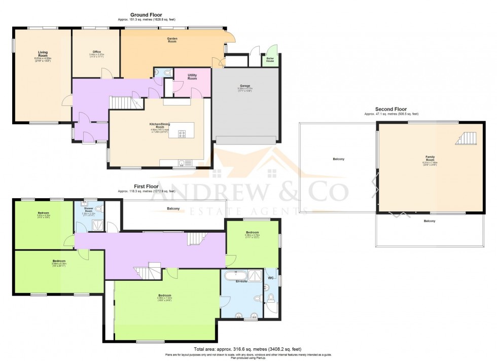 Floorplan for Madeira Road, Littlestone, TN28