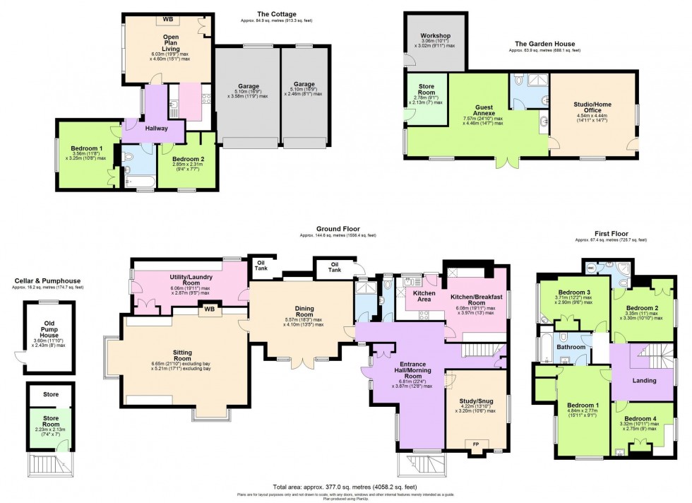 Floorplan for Rye Road, Wittersham, TN30