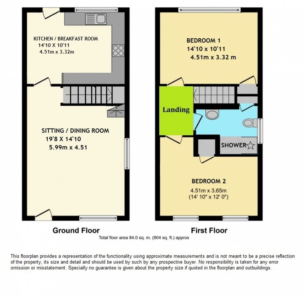 Floorplan for William Judge Close, Tenterden, TN30