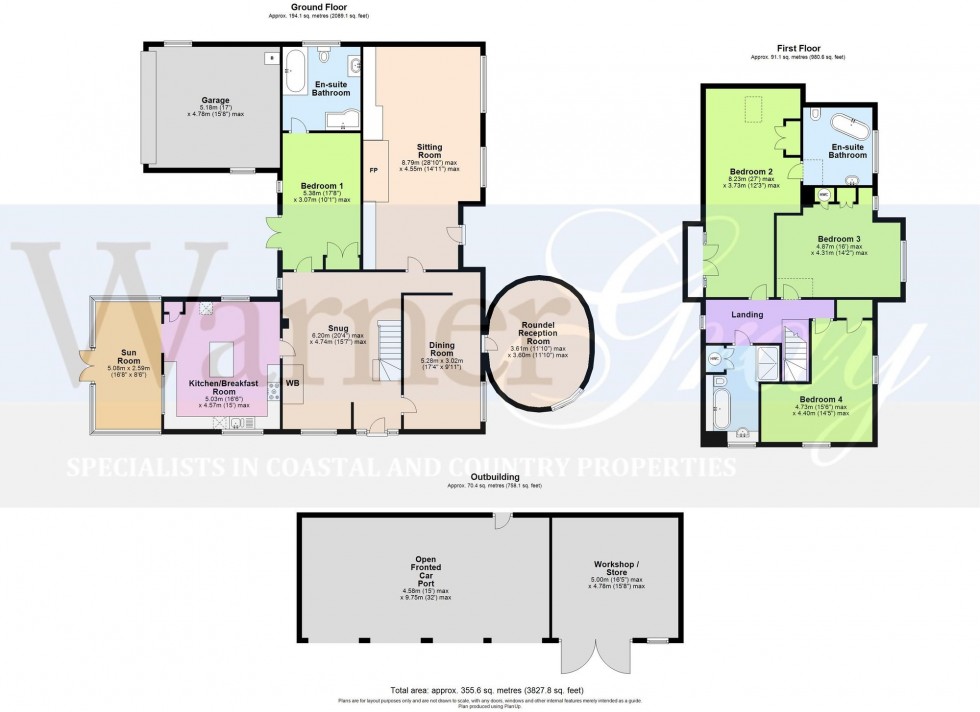 Floorplan for Smarden Road, Biddenden, TN27