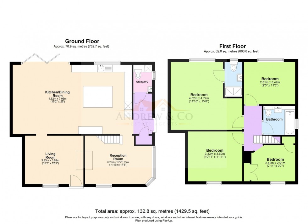 Floorplan for The Street, Kennington, TN24