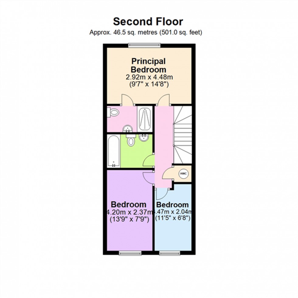 Floorplan for Enbrook Valley, Folkestone, CT20