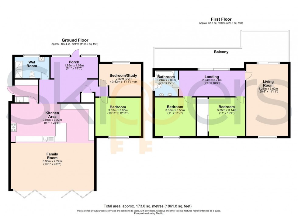 Floorplan for Coast Road, Littlestone, TN28